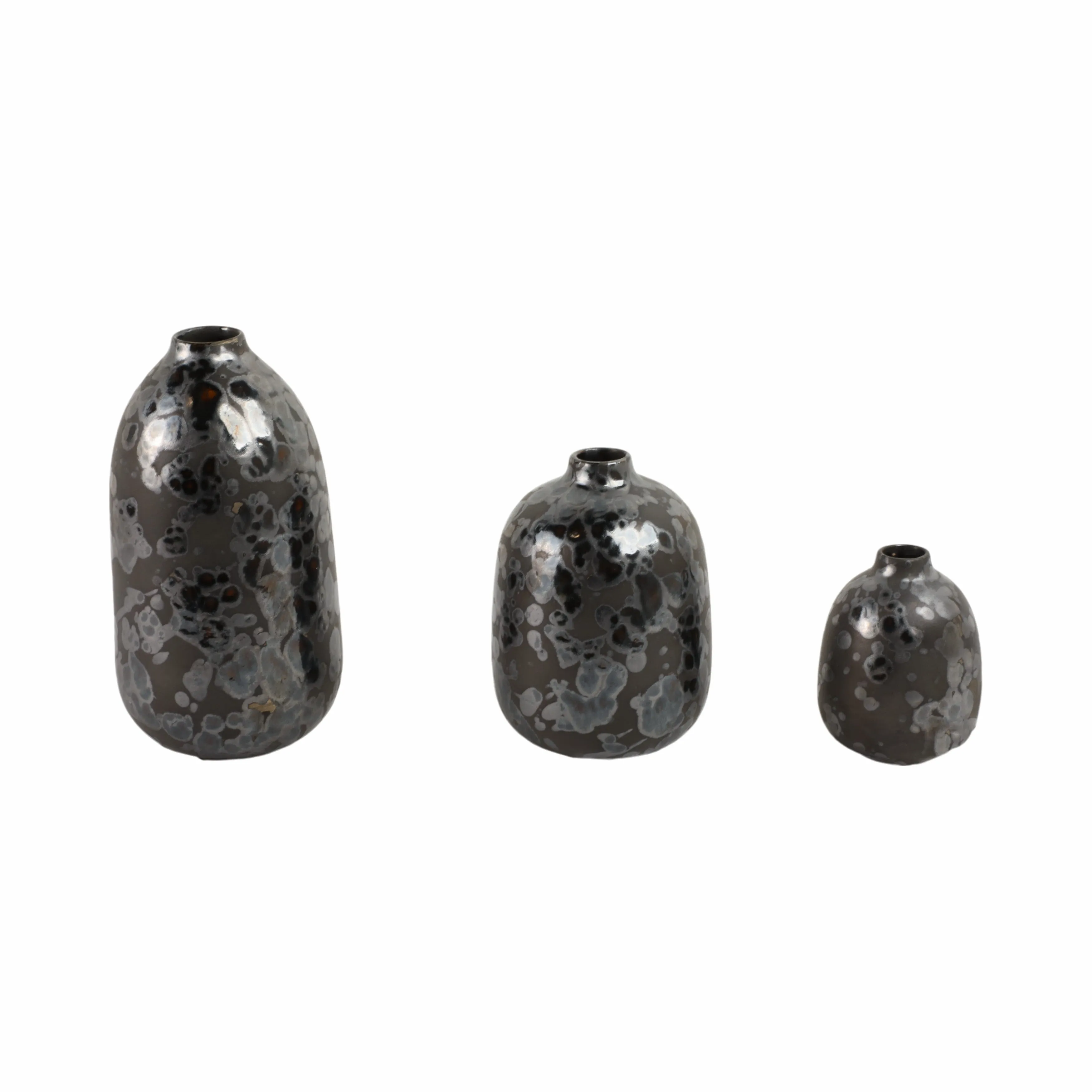 S/3 4/7/9" Ervedosa Portugal Bottles