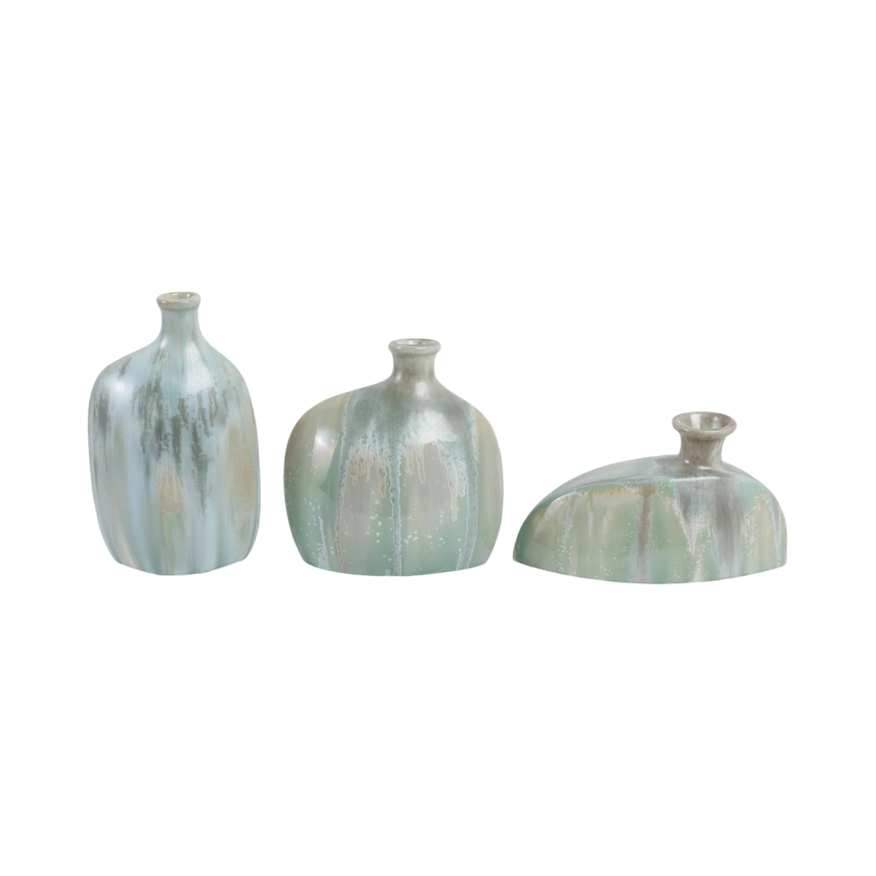 S/3 5/8/9" Hermiston Ceramic Vases