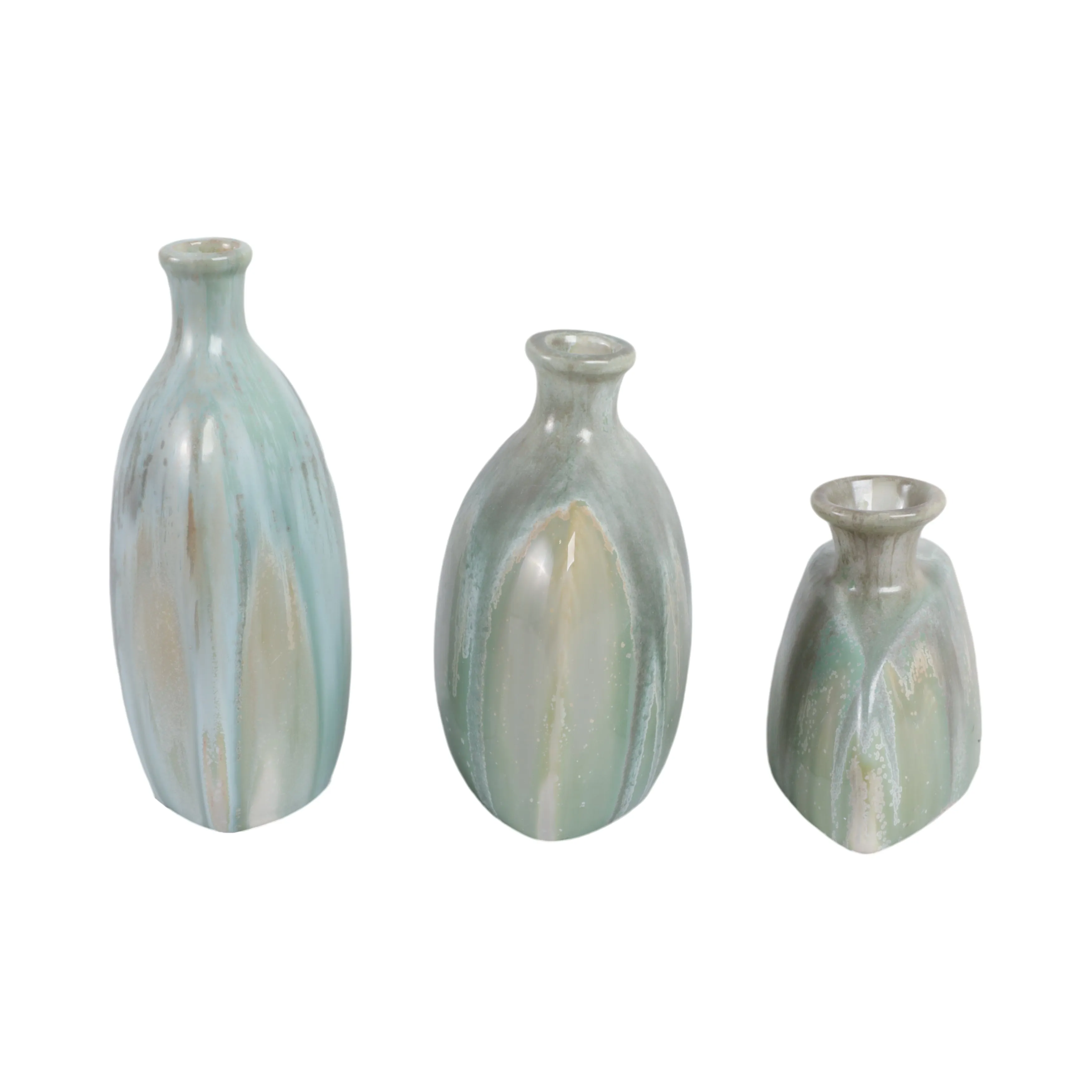 S/3 5/8/9" Hermiston Ceramic Vases