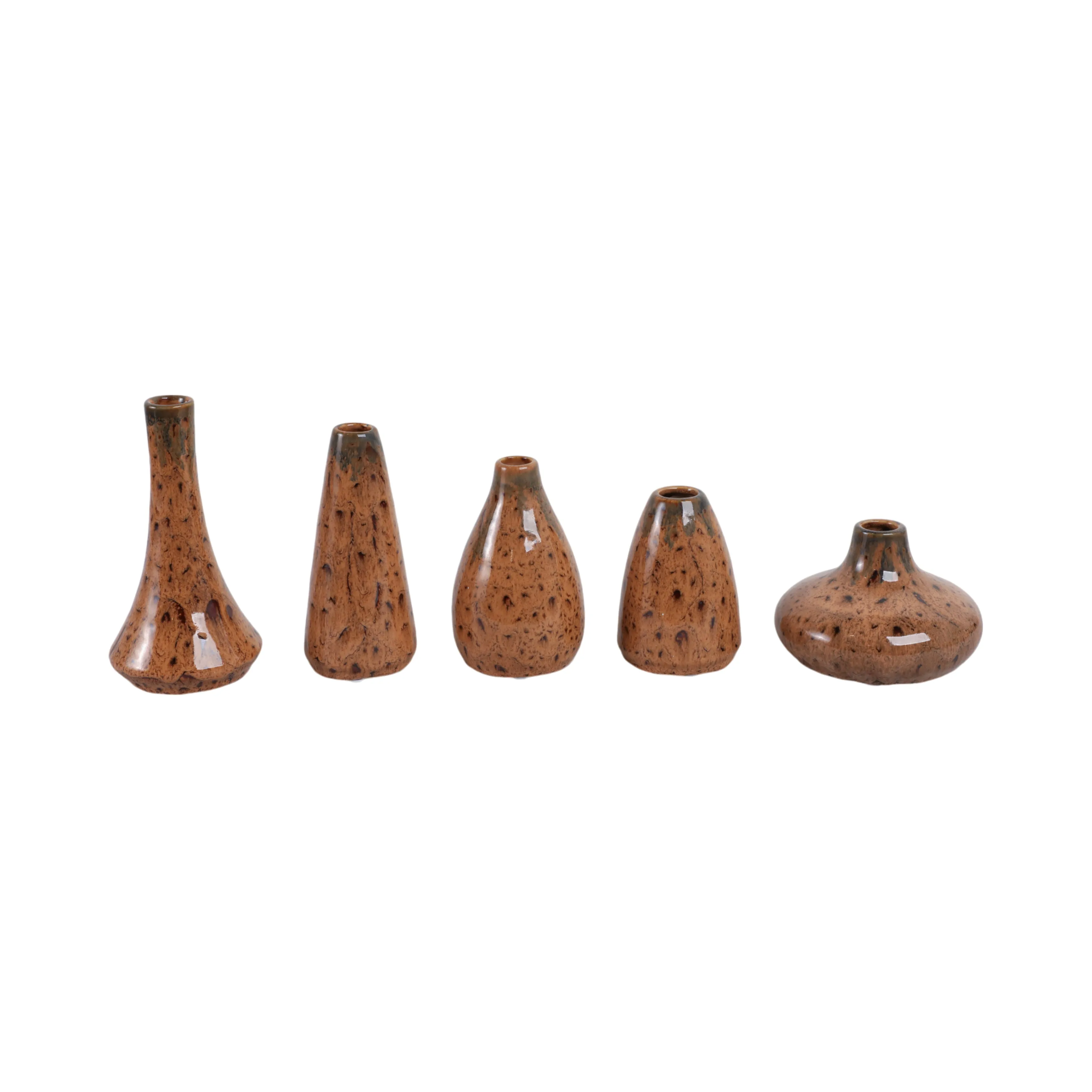S/5 4/5/6/7/8" Gresham Ceramic Vases