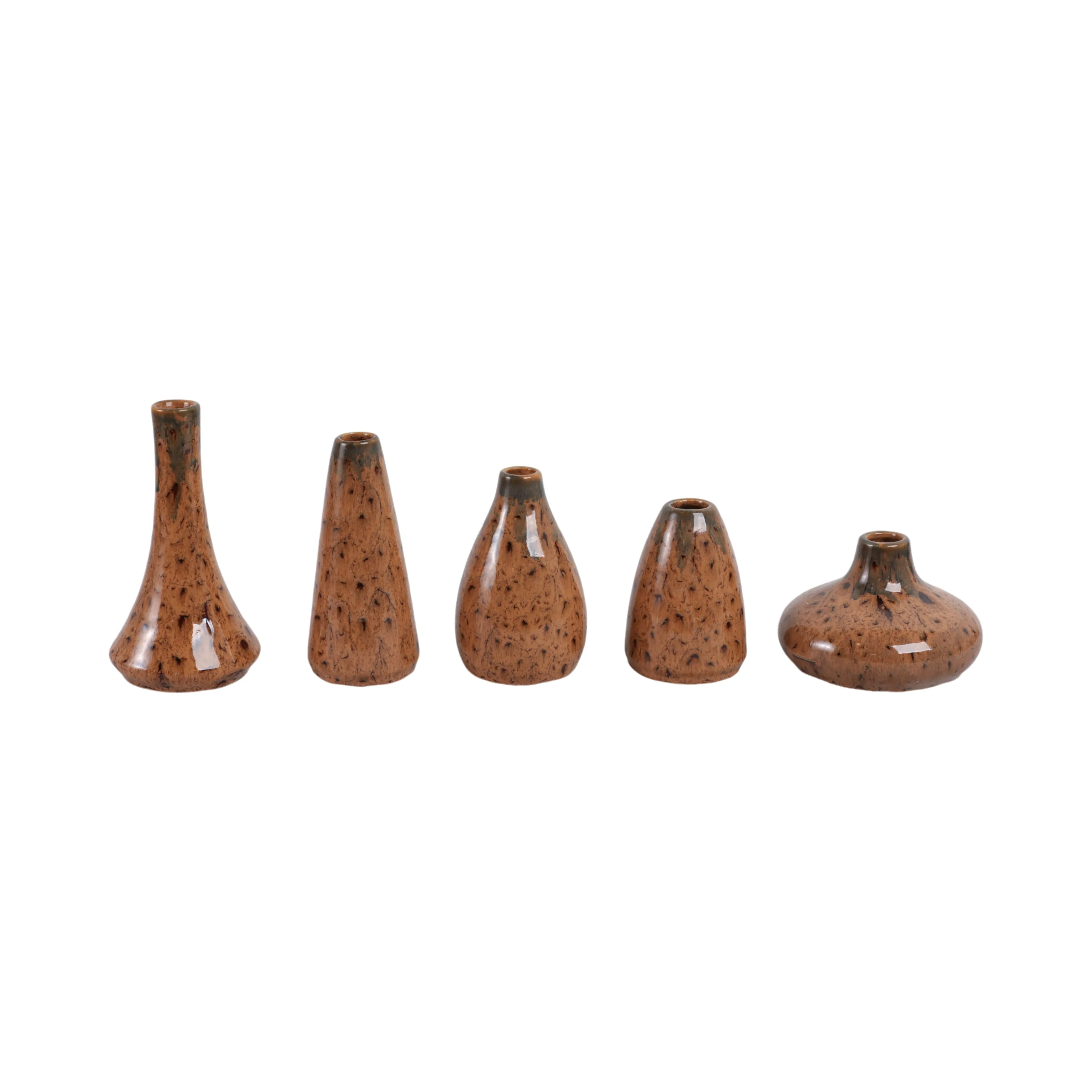 S/5 4/5/6/7/8" Gresham Ceramic Vases