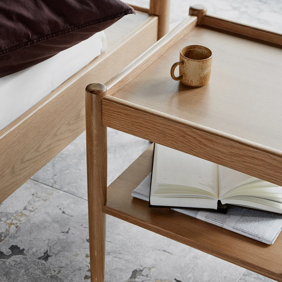 Santino Timber Side Table