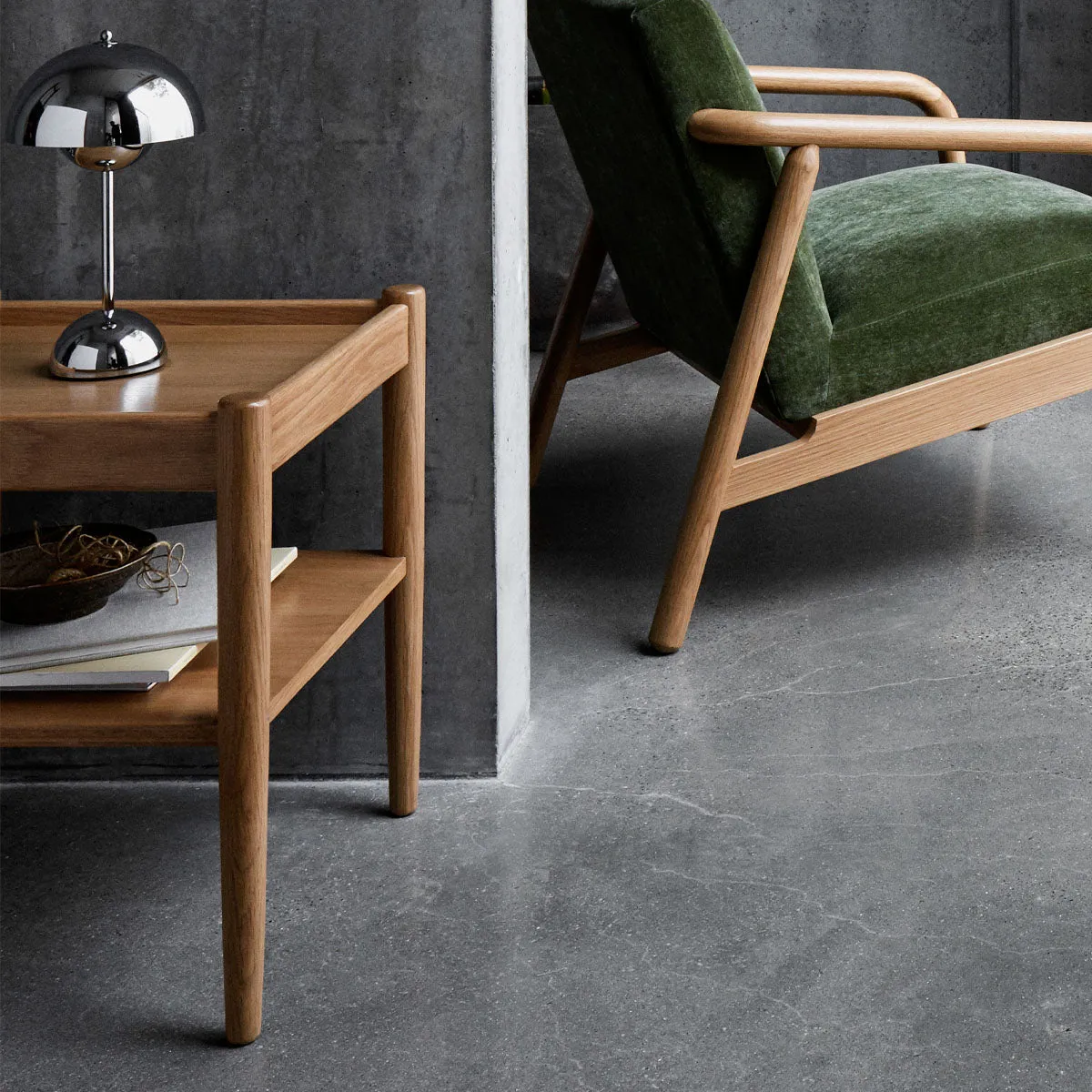 Santino Timber Side Table