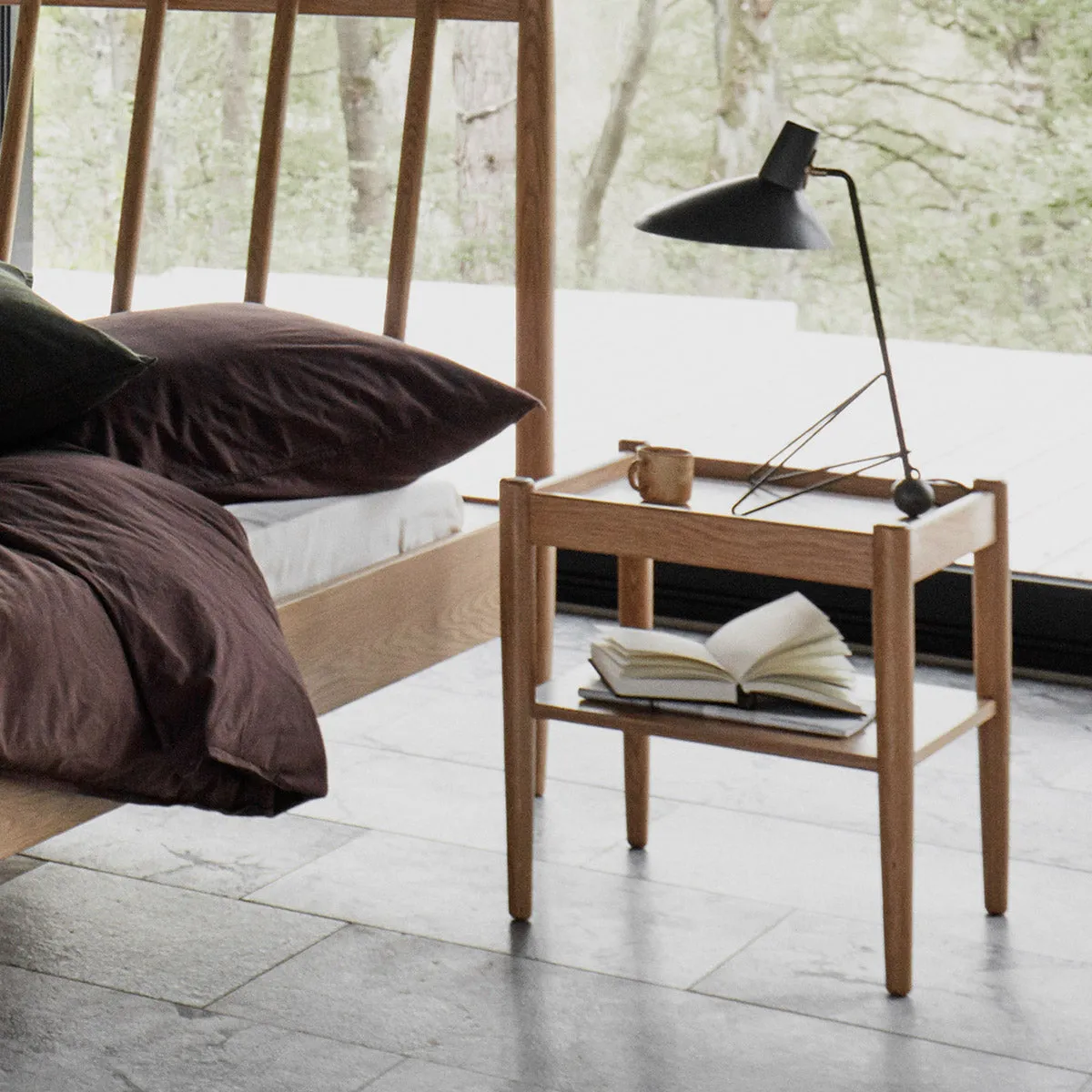 Santino Timber Side Table