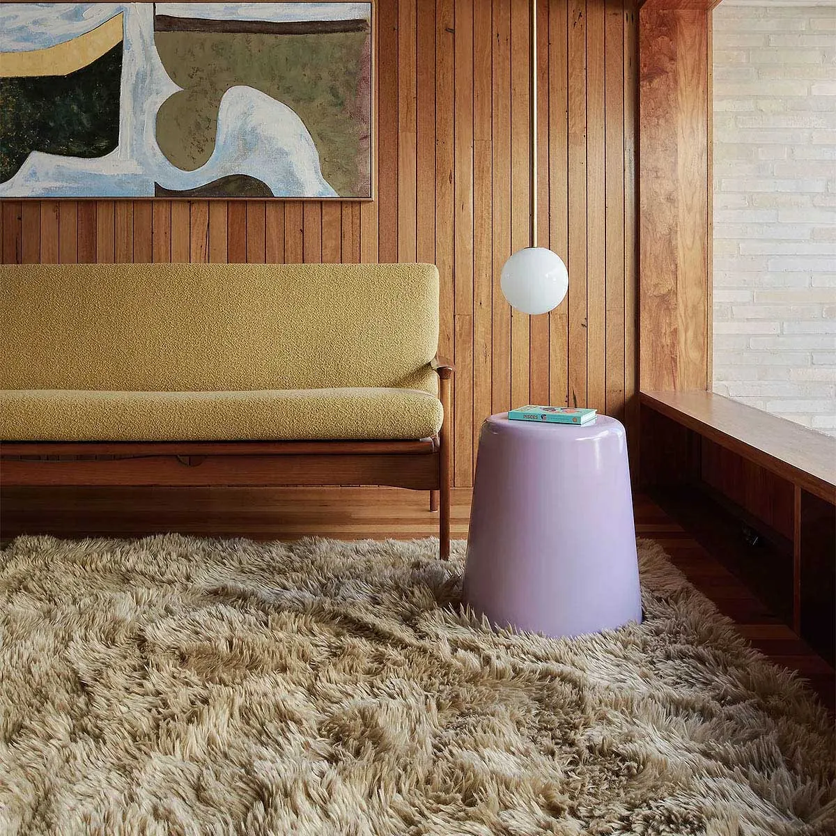 Solace Vegan Flokati Rug