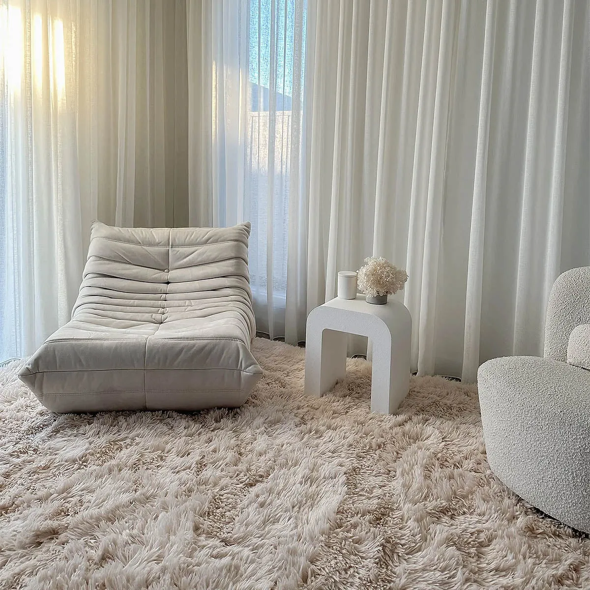 Solace Vegan Flokati Rug