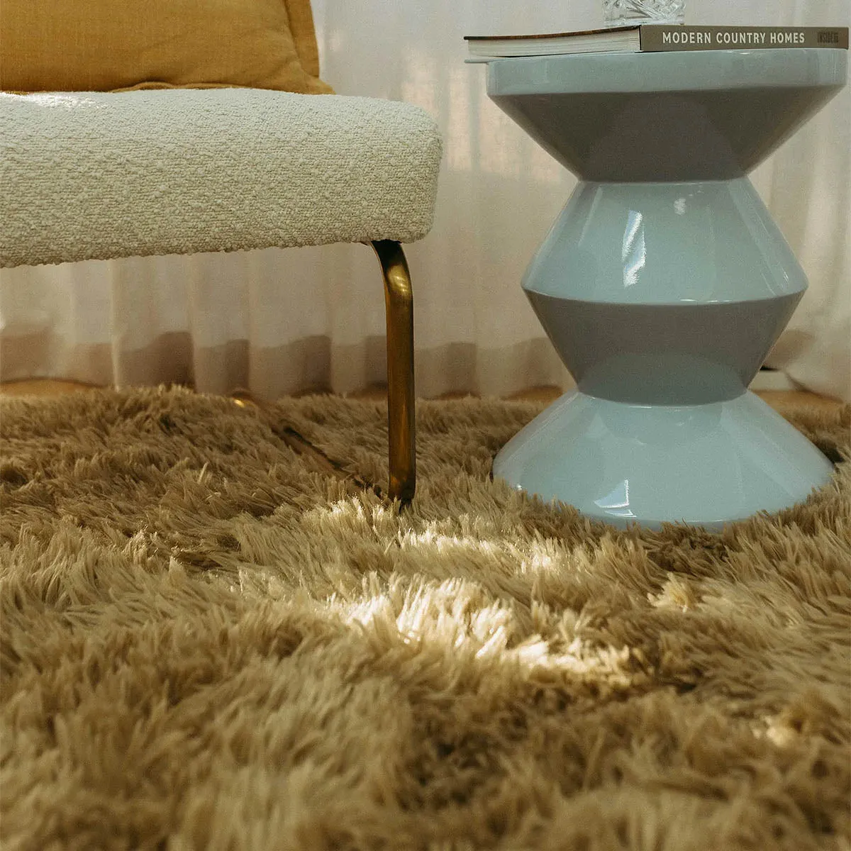 Solace Vegan Flokati Rug