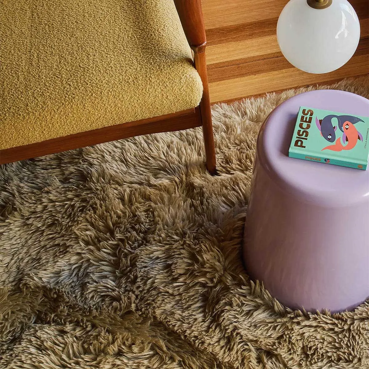 Solace Vegan Flokati Rug
