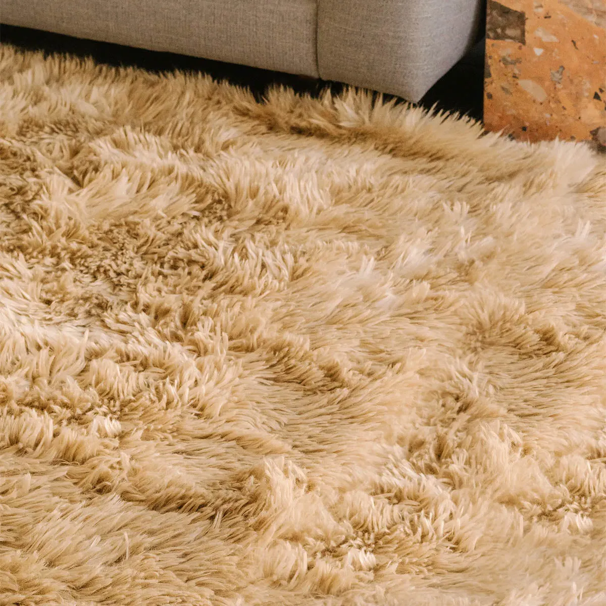 Solace Vegan Flokati Rug