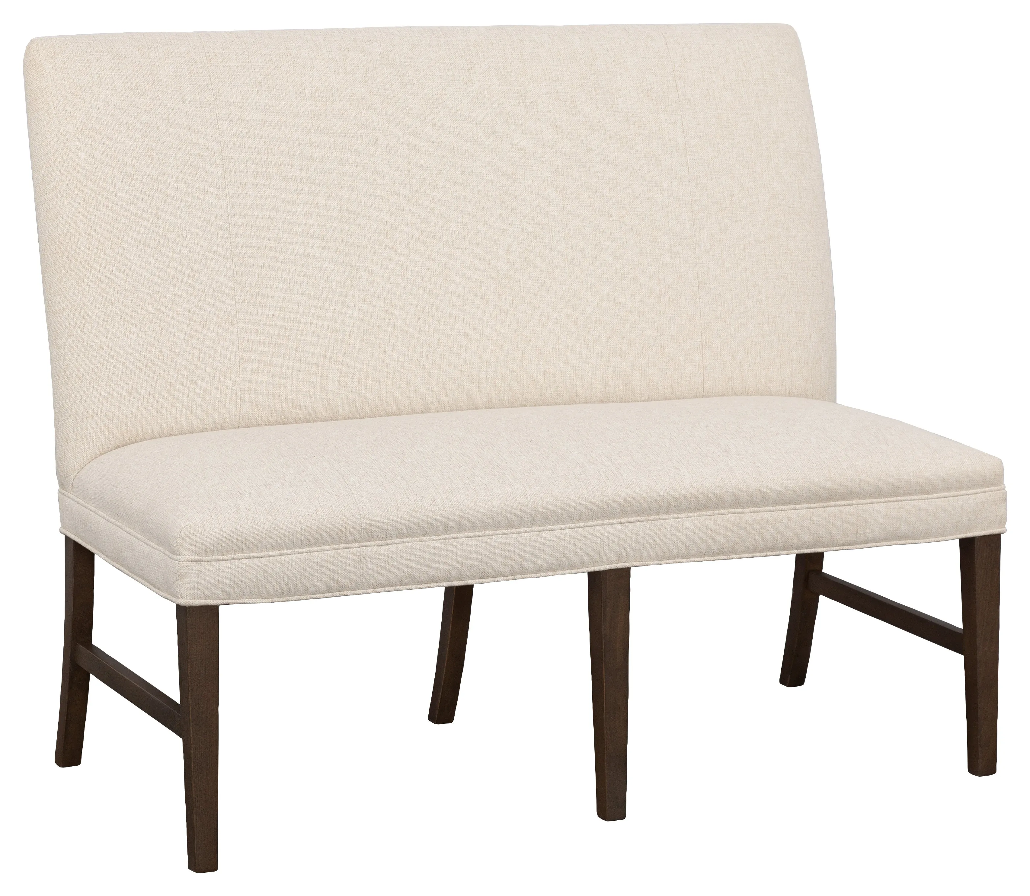 Straight Back Armless Banquette 48"