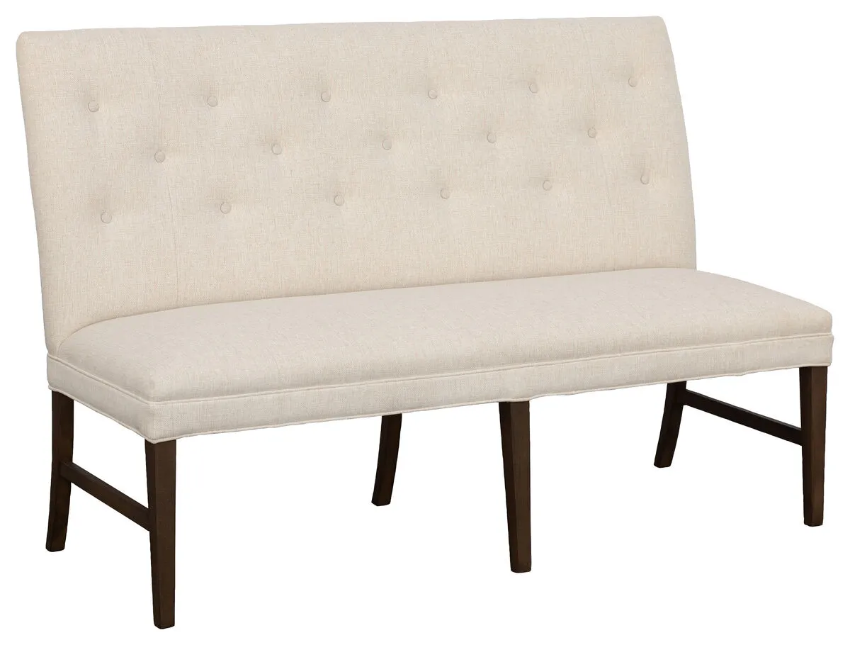 Straight Back Armless Banquette 60"