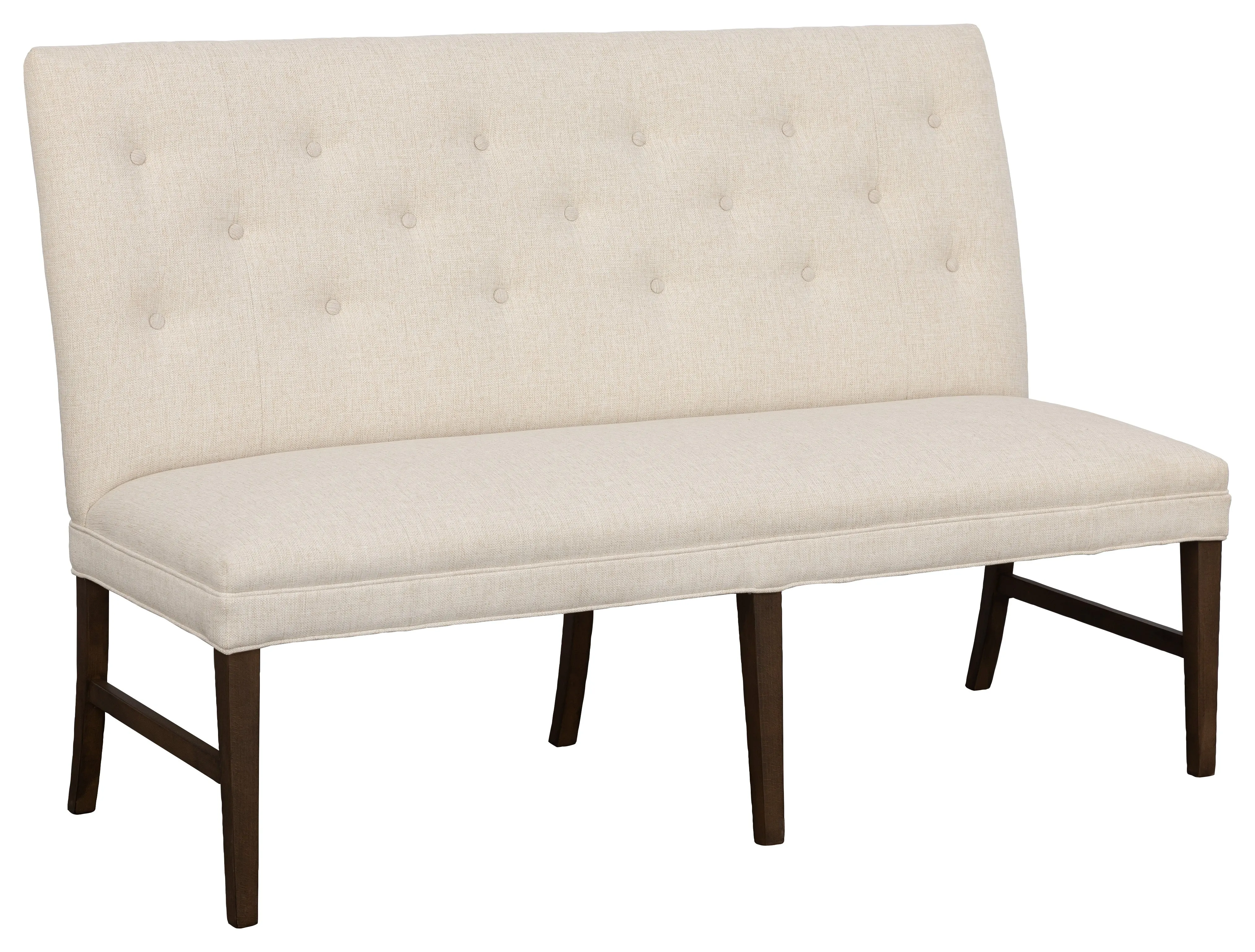 Straight Back Armless Banquette 60"