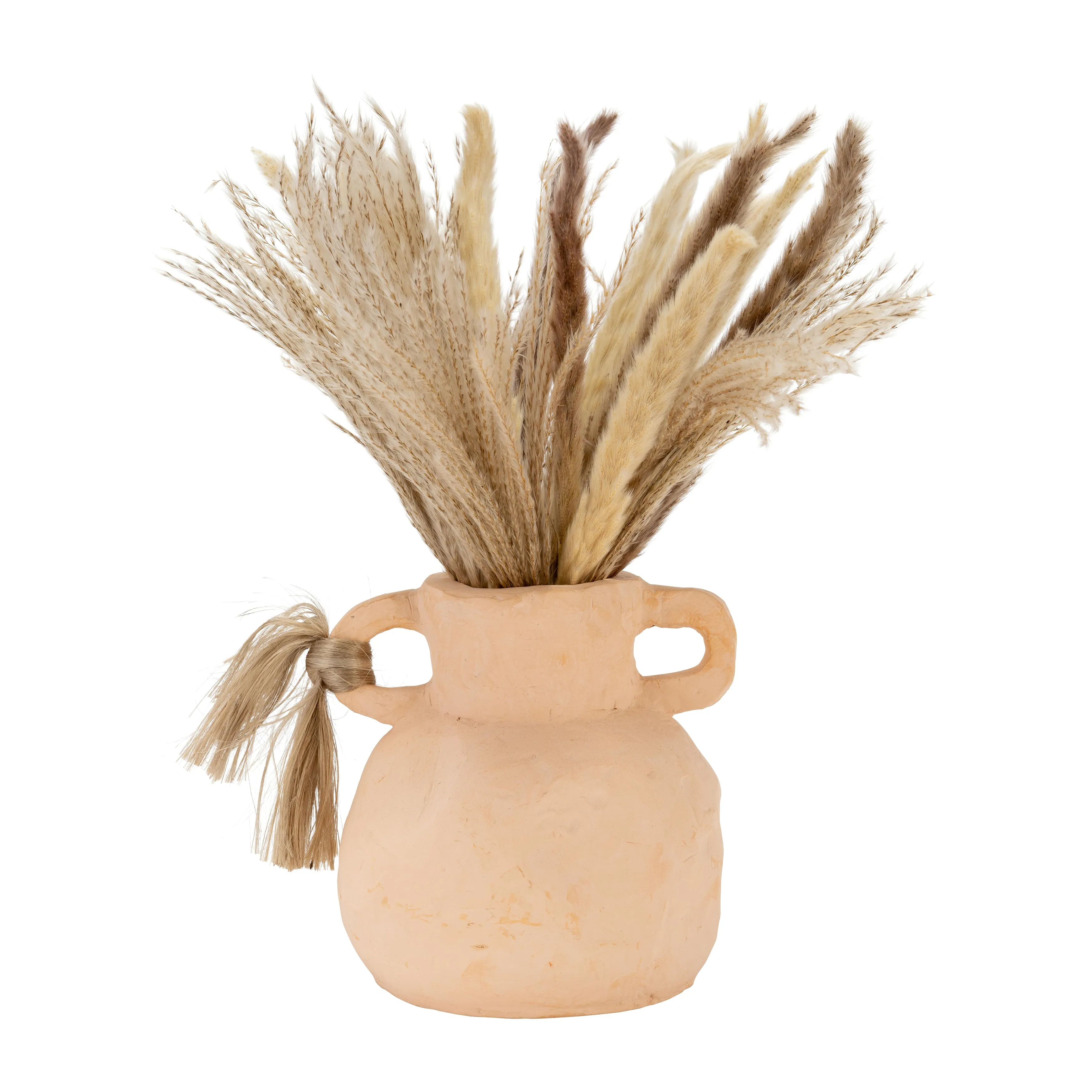 TERRACOTTA 7"H, TEXTURE VASE