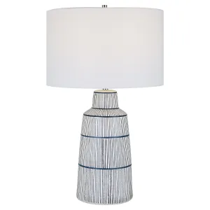Uttermost Breton Nautical Stripe Table Lamp