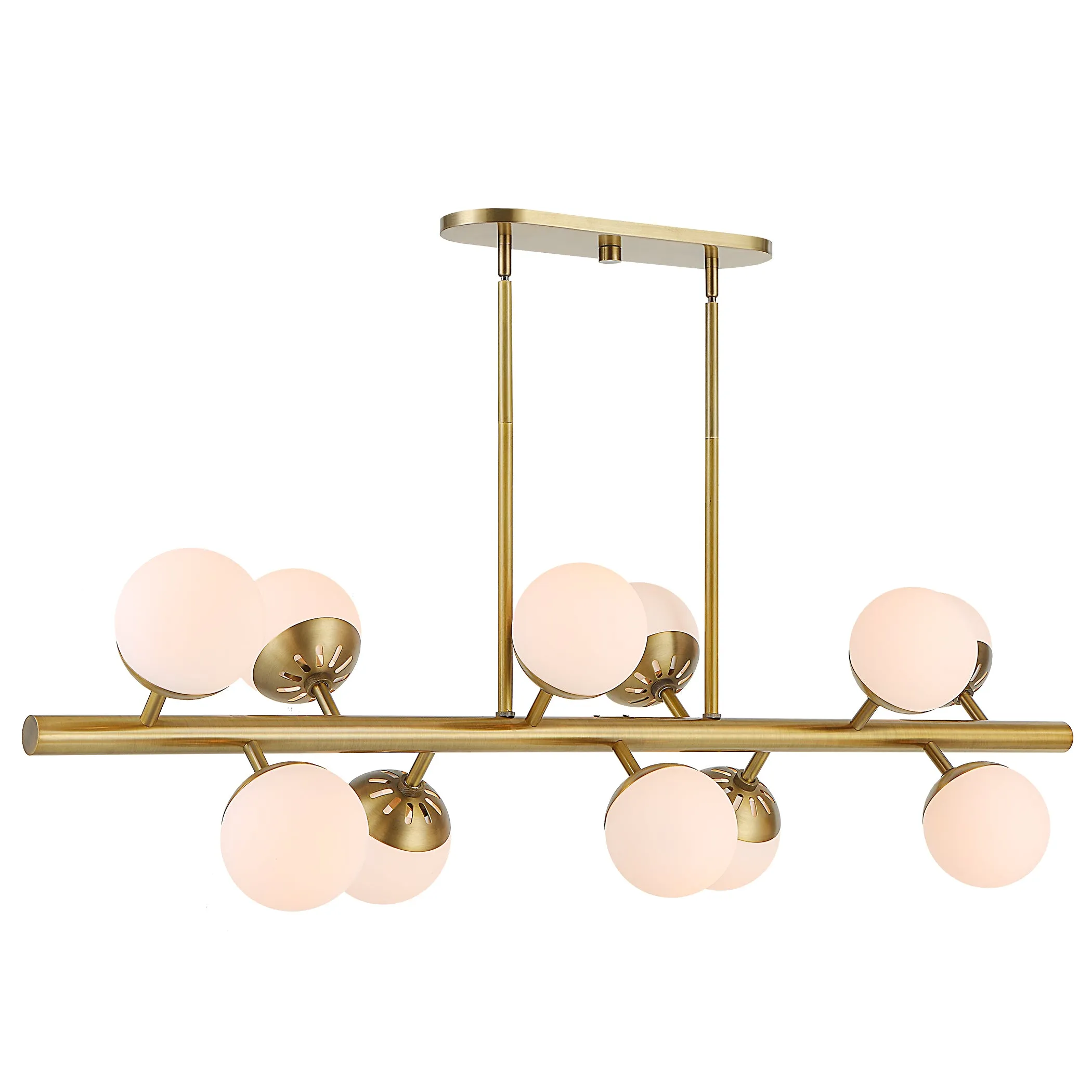 Uttermost Droplet 11 Light Linear Chandelier