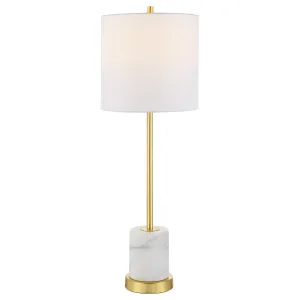 Uttermost Turret Gold Buffet Lamp
