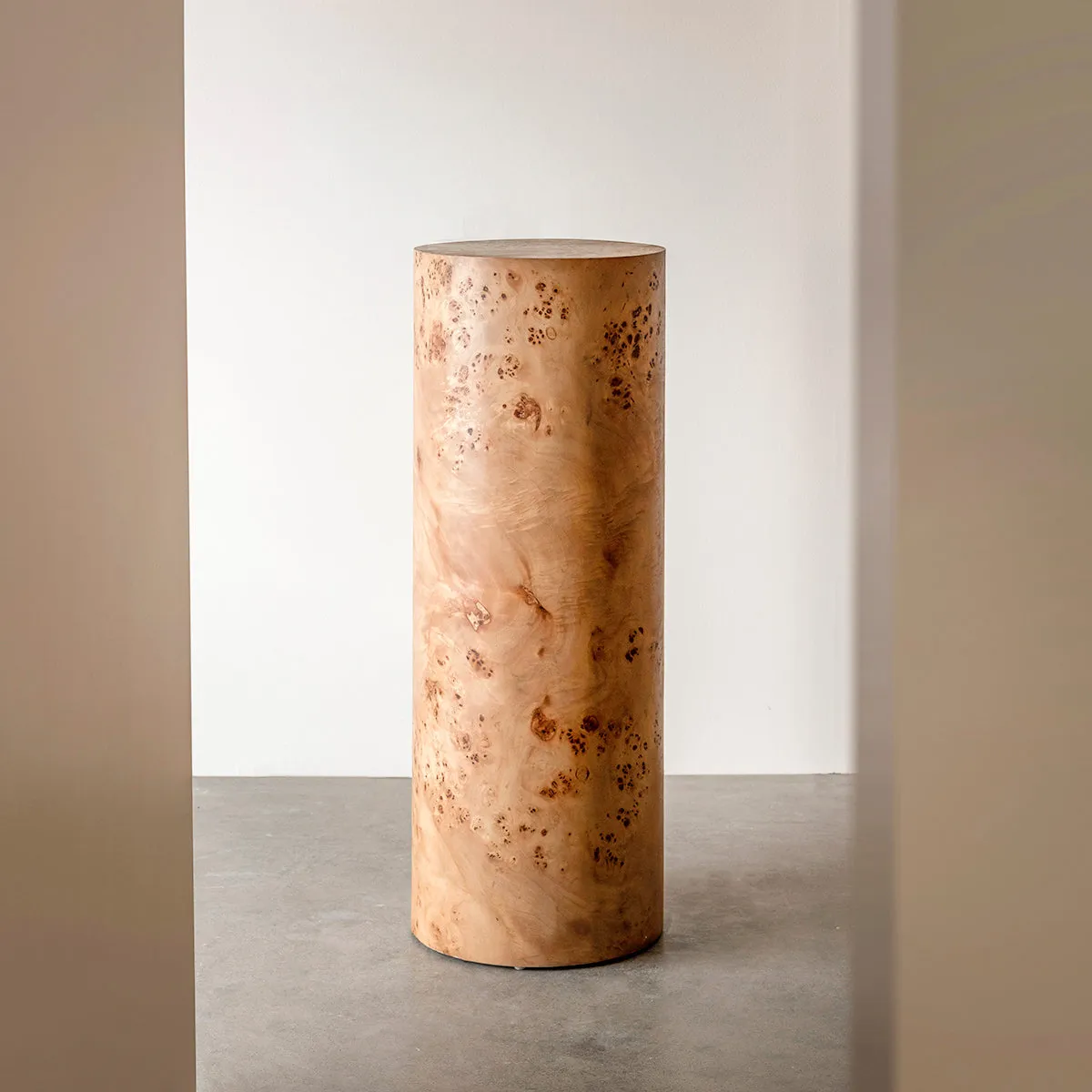 Vernier Burlwood Plinth