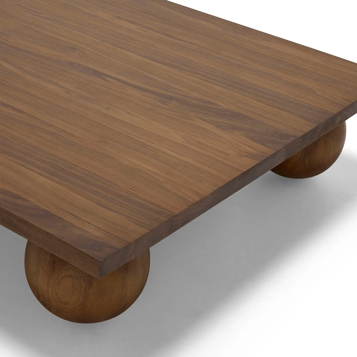 Yoko Square Coffee Table (Walnut Natural)