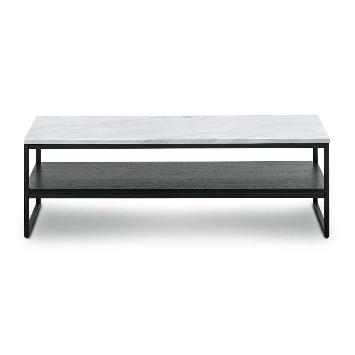 Zara Marble Rectangular Shelf Coffee Table